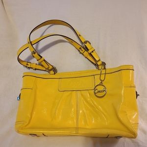 Coach Patent Leather Shoulder Purse